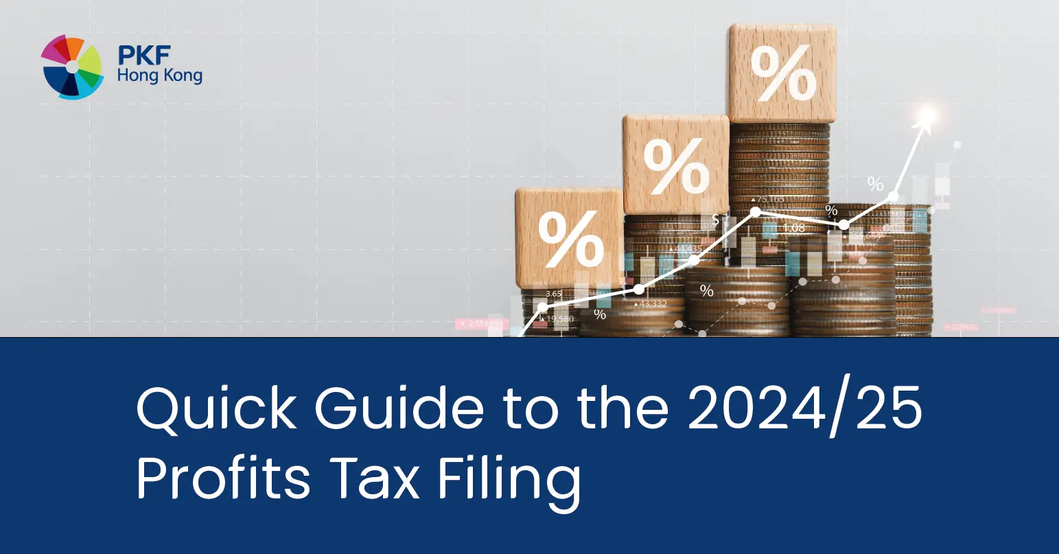 Quick Guide to the 2024/25 Profits Tax Filing